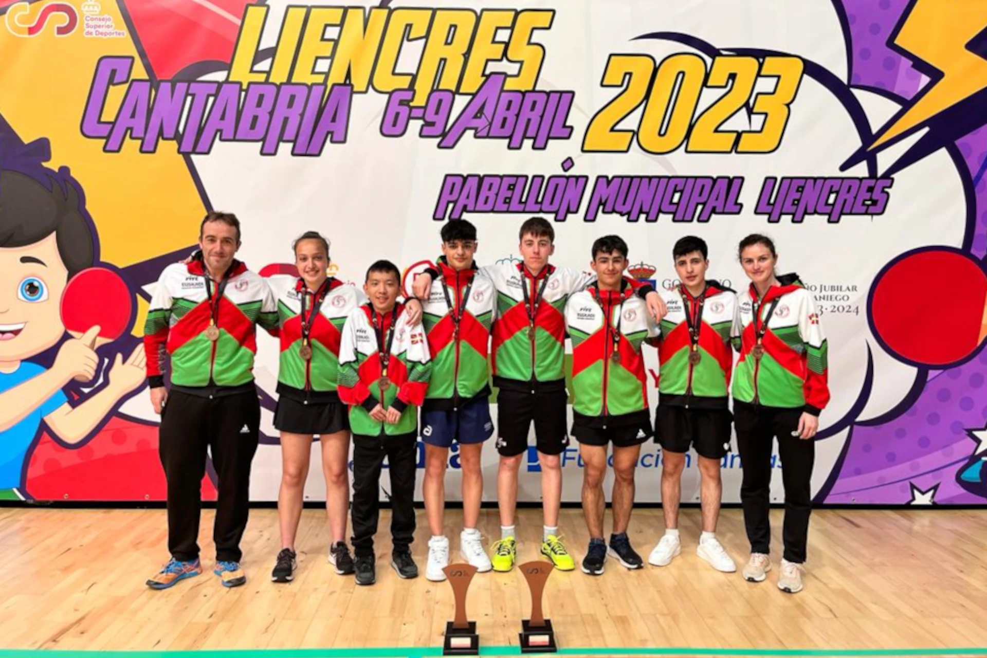 Equipos Podium - Campeonato de España en Edad Escolar - Liencres (Cantabría) 2023
