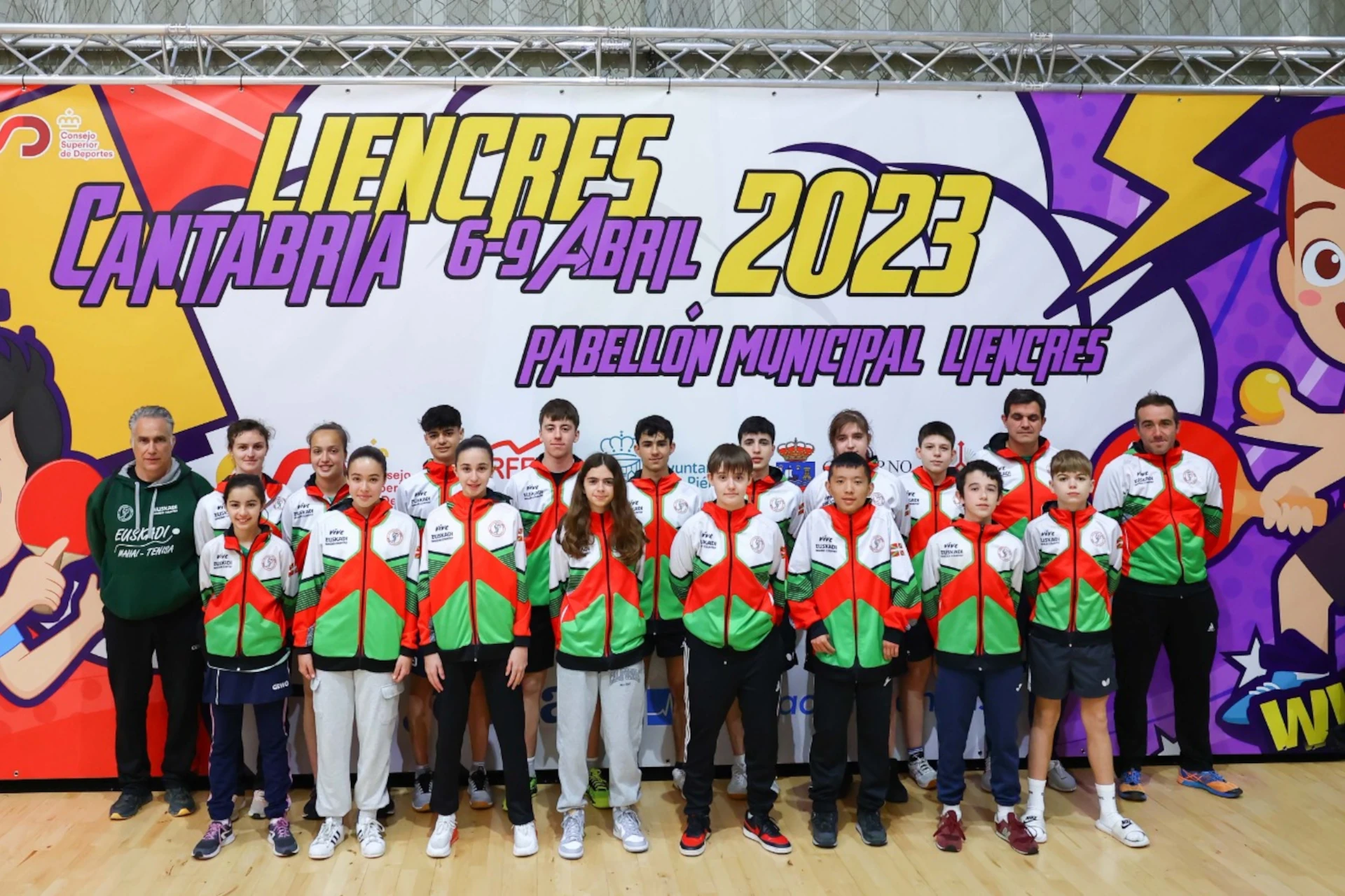 Selección de Euskadi - Campeonato de España en Edad Escolar - Liencres (Cantabría) 2023
